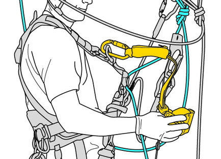 Mitlaufendes Auffanggerät PETZL ASAP LOCK