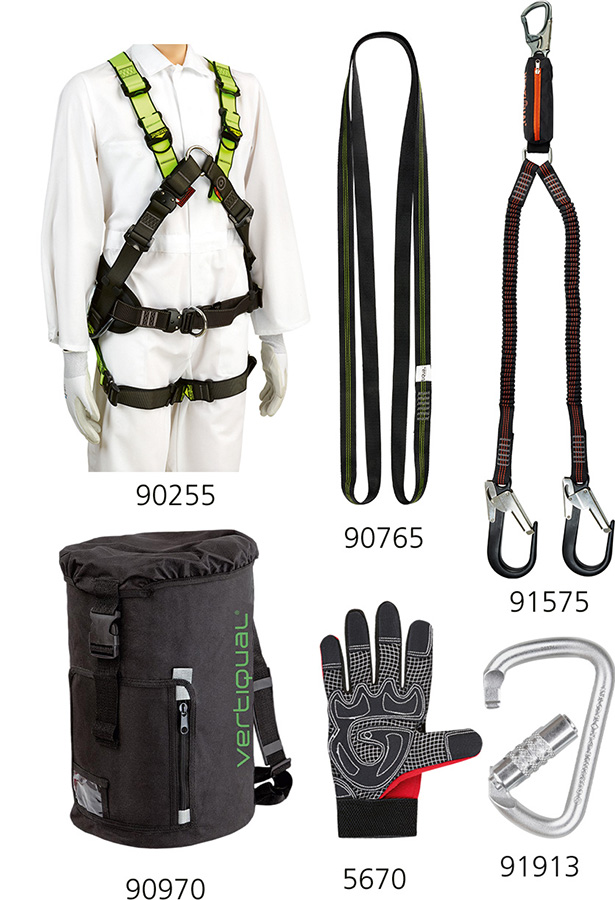 FALLSCHUTZ SET VERTIQUAL GERÜSTBAUER