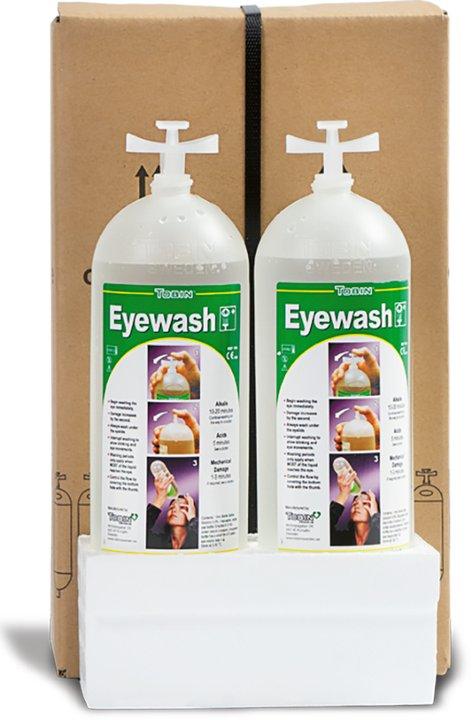 Ersatz-Augenspülflaschen TOBIN, 2 x 1 l