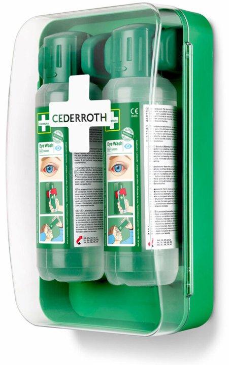 Augenspülstation CEDERROTH mit 2 x 0,5 l