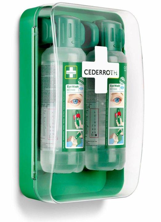 Augenspülstation CEDERROTH mit 2 x 0,5 l