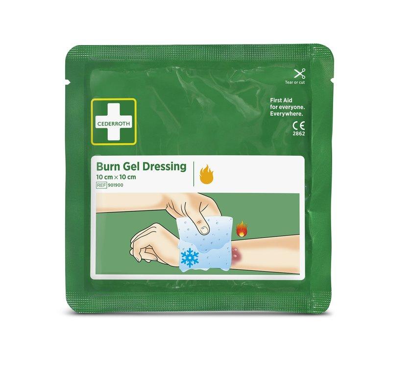 Burn Gel Dressing CEDERROTH 10 x 10 cm