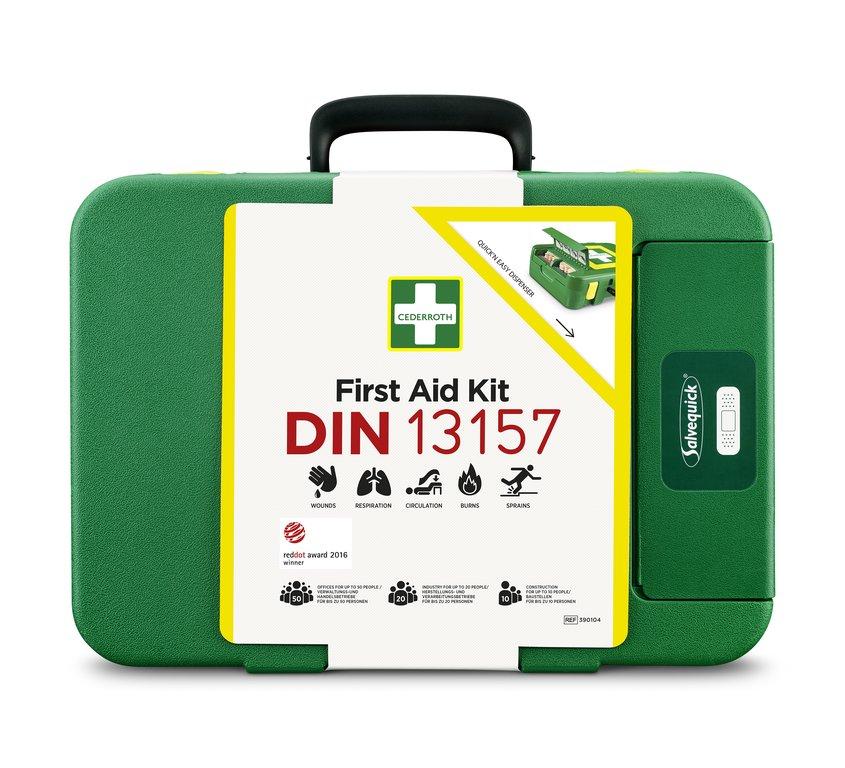 Erste-Hilfe-Koffer CEDERROTH FIRST AID KIT X-LARGE DIN 13157