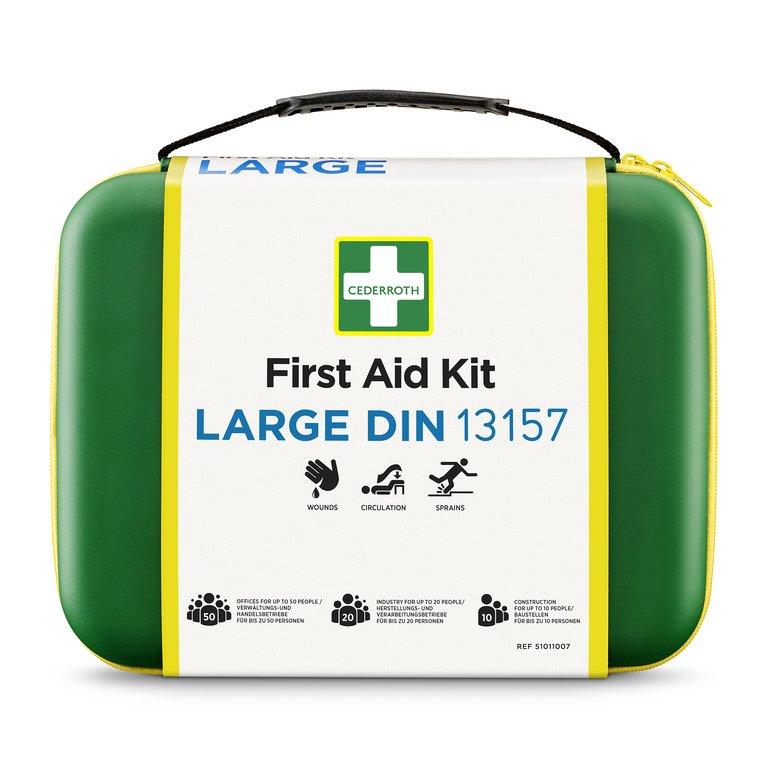 Erste-Hilfe-Koffer CEDERROTH FIRST AID KIT LARGE DIN 13157