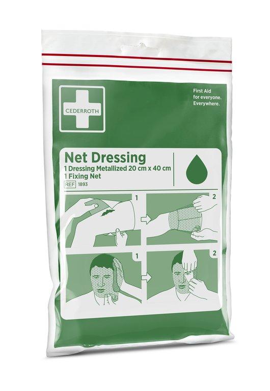 Netzverband mit Kompressen CEDERROTH Net Dressing