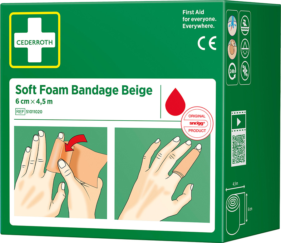 Spezialverband CEDERROTH SOFT FOAM BANDAGE
