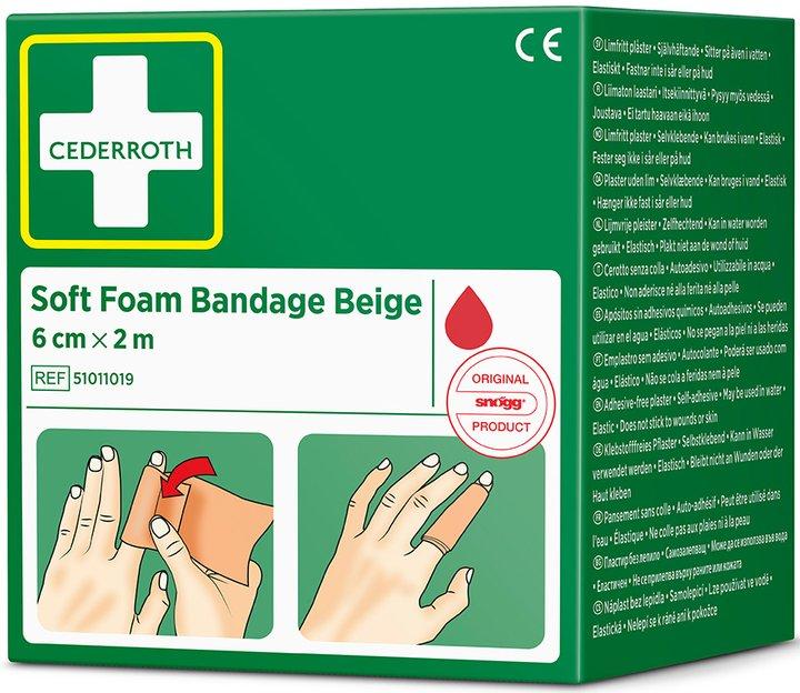 Spezialverband CEDERROTH SOFT FOAM BANDAGE
