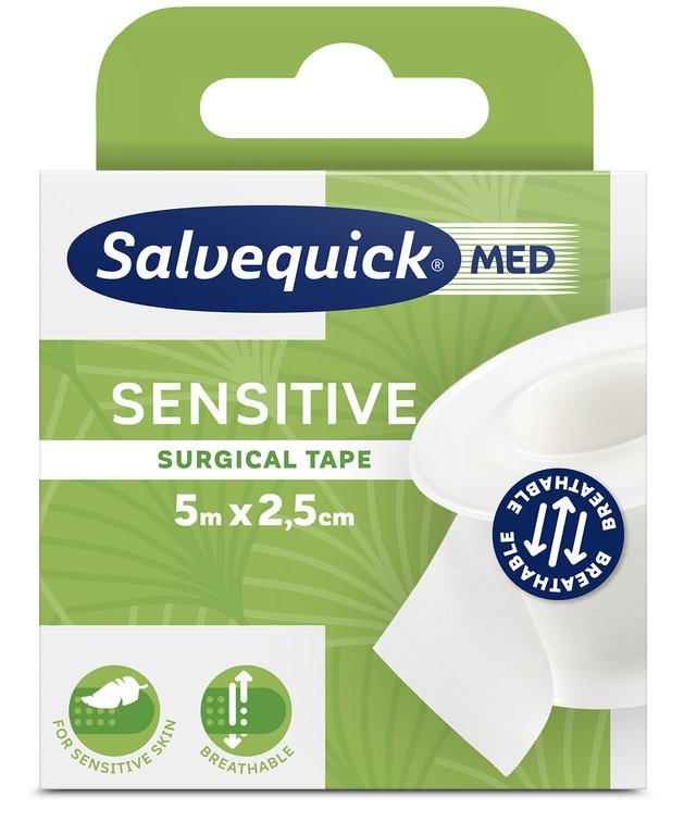 Heftpflaster Sensitive SALVEQUICK 2,5 cm x 5 m