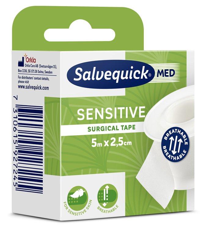 Heftpflaster Sensitive SALVEQUICK 2,5 cm x 5 m