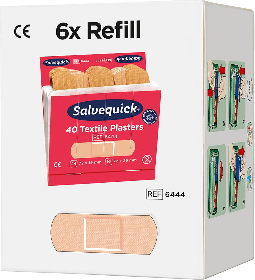 Textilheftpflaster SALVEQUICK Nr. 6444