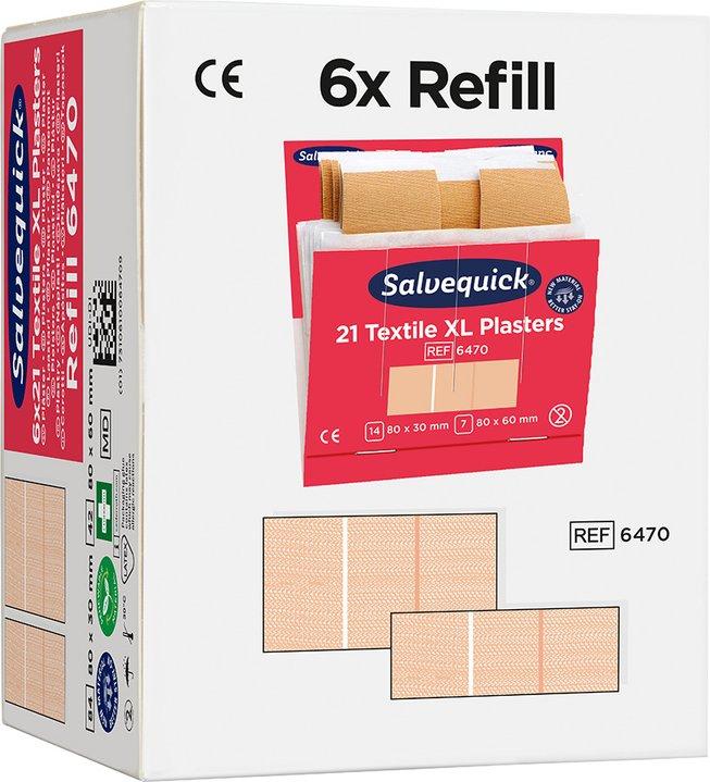 Textilheftpflaster XL SALVEQUICK Pflaster, extragross Nr. 6470