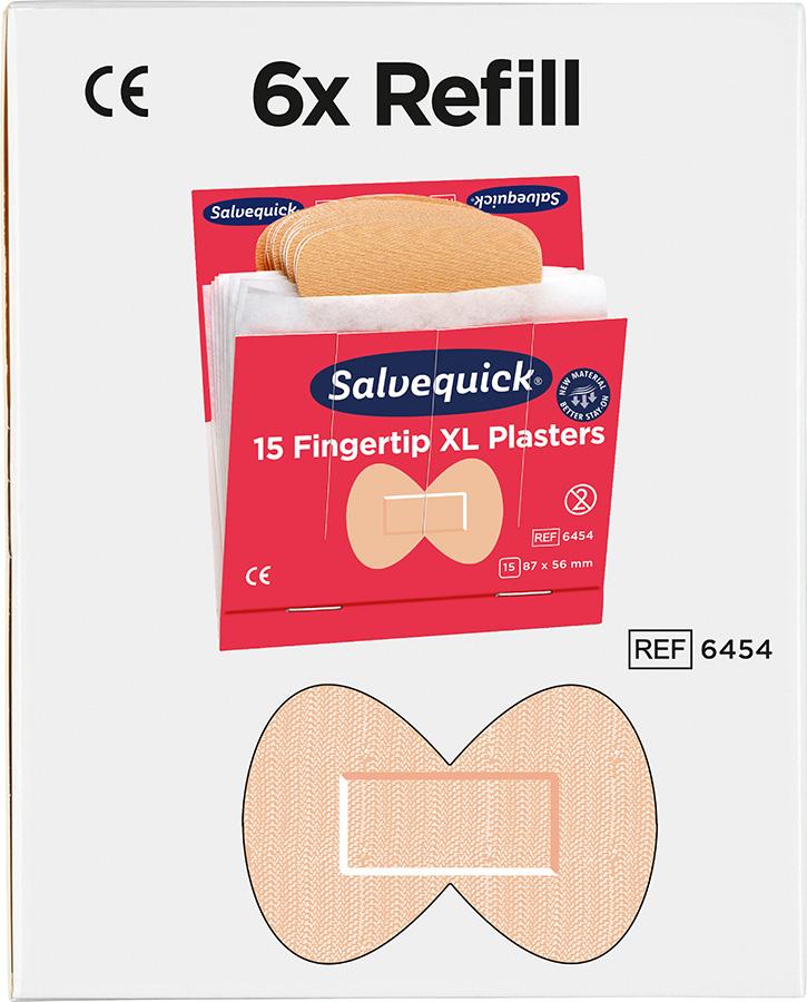 Textil-Fingerspitzenpflaster SALVEQUICK Fingerkuppenpflaster Nr. 6454