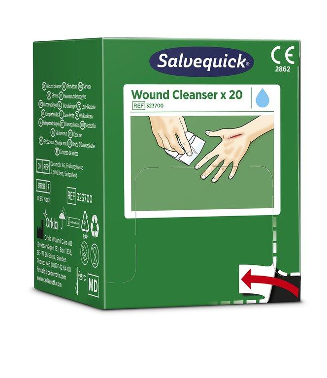 Nachfüllpackung Wundreinigungstüchlein SALVEQUICK Nr. 323700