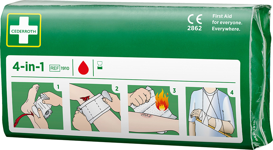 Universalverbandset CEDERROTH 4-in-1 Wunderverband Nr. 1910