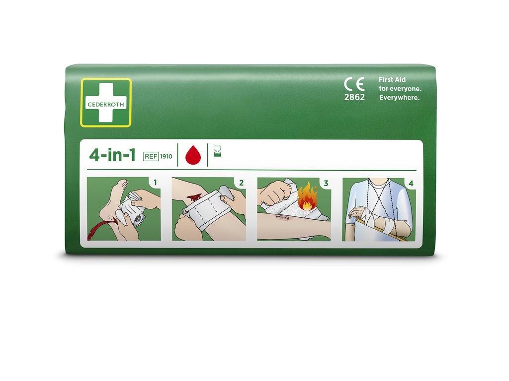 Universalverbandset CEDERROTH 4-in-1 Wunderverband Nr. 1910