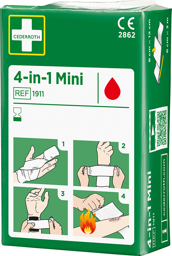 Miniverbandset  CEDERROTH 4-in-1 Wunderverband mini  Nr. 1911