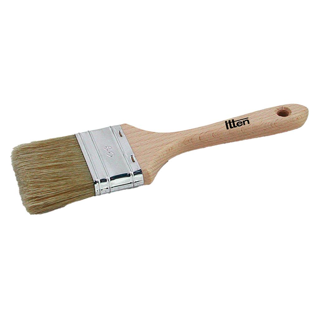 Lackierpinsel Holzstiel breit