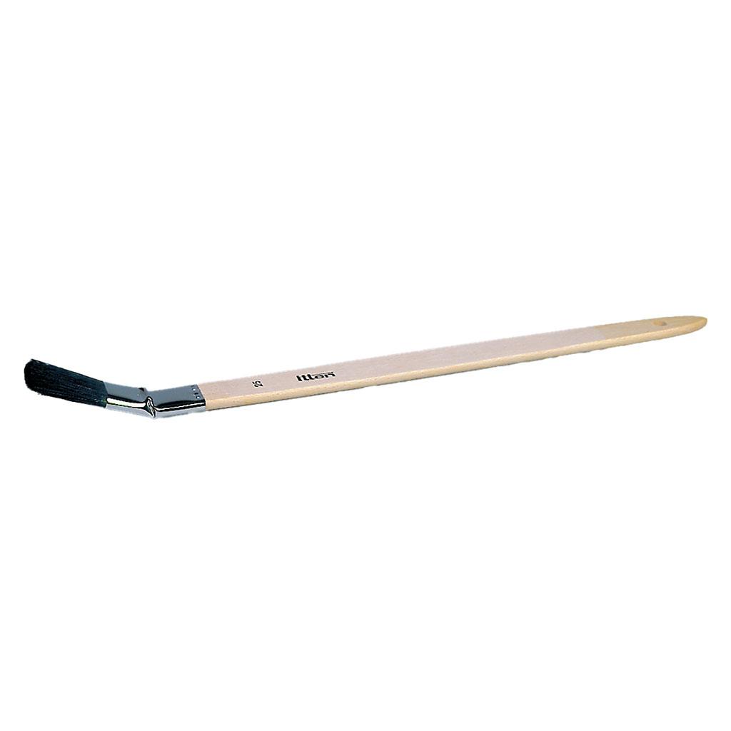 Plattpinsel gebogen 46