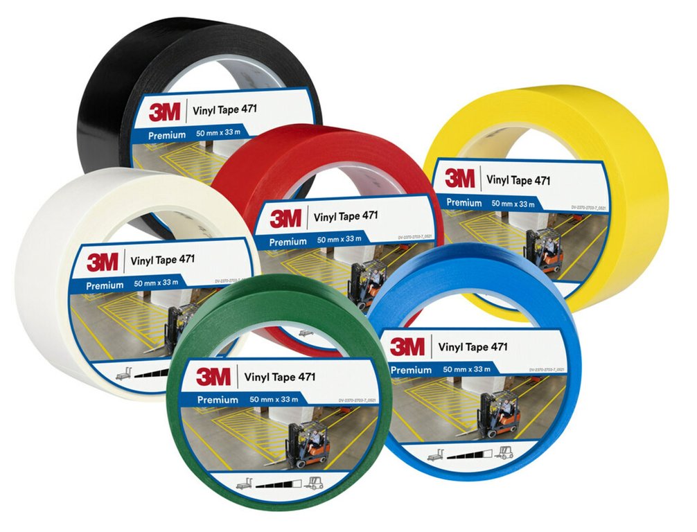 3M 471 Markierungsband PVC gelb