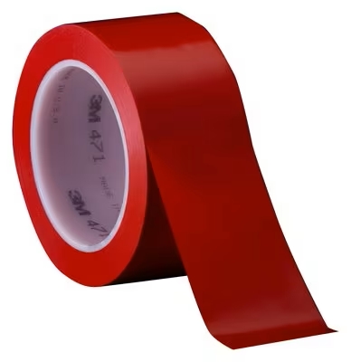 3M 471 Markierungsband PVC rot