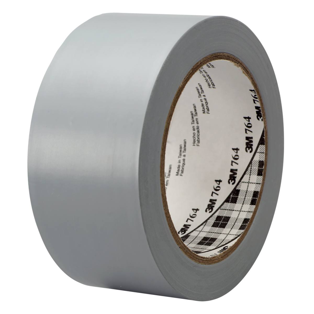 3M 764i Mehrzweck Weich-PVC-Klebeband, Grau