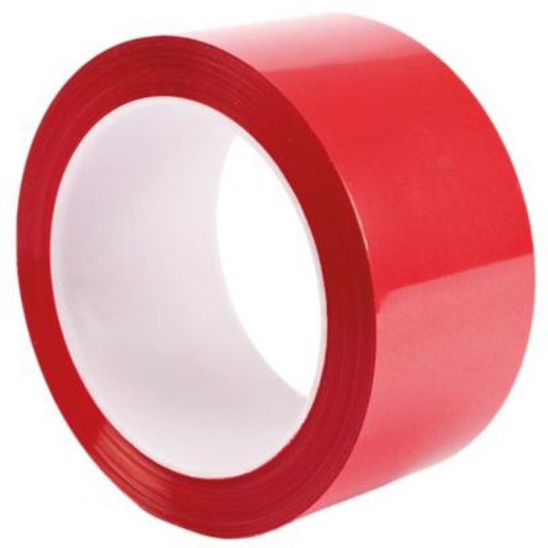 3M 850 Polyester-Klebeband rot