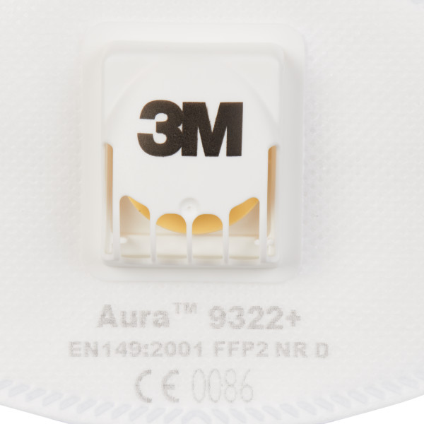 3M 9322 Partikelmaske FFP2 Bulkare mit Ventil