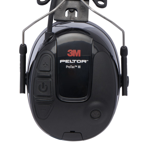 3M Peltor ProTac III Kapselgehörschutz, Schwarz