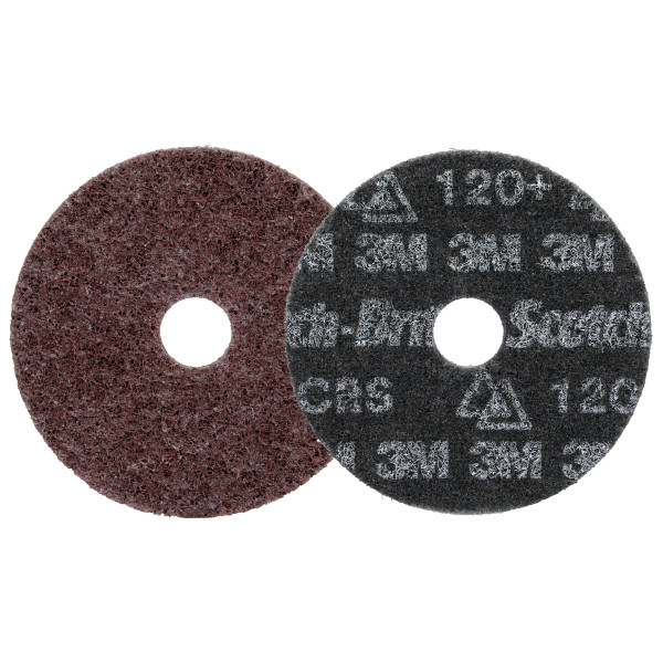 3M Scotch-Brite Präzisions Scheibe, HD-DH, zentriert