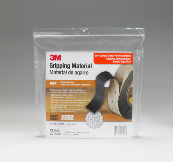 3M TB641 Gripping Material schwarz