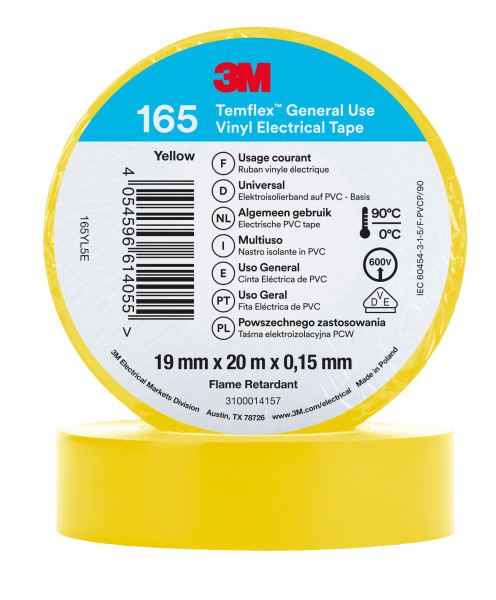 3M Temflex 165 Vinyl-Isolierband