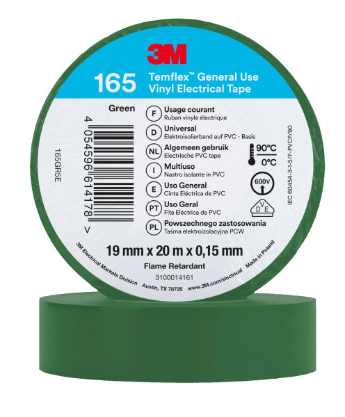 3M Temflex 165 Vinyl-Isolierband