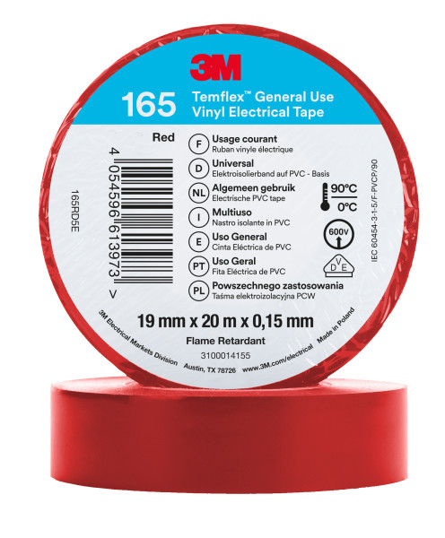 3M Temflex 165 Vinyl-Isolierband