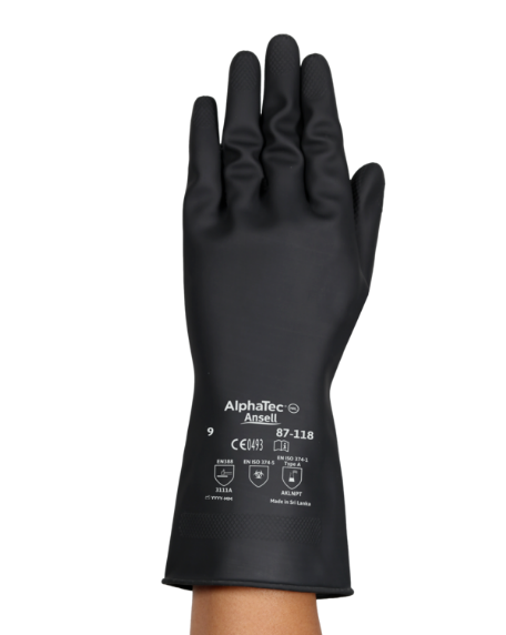 Chem. Schutzhandschuhe AlphaTec 87-118