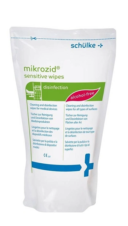 Flächen-Desinfektionsmittel Mikrozid Sensitive Jumbo Wipes 20x20cm