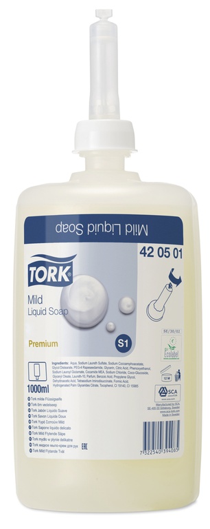 Tork Flüssigseife Premium Mild 1000ml S1