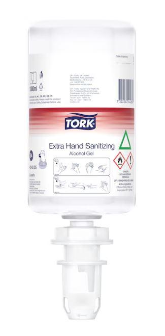 Tork Händedesinfektionsgel Premium 1000ml parfümfrei (MTO) S4