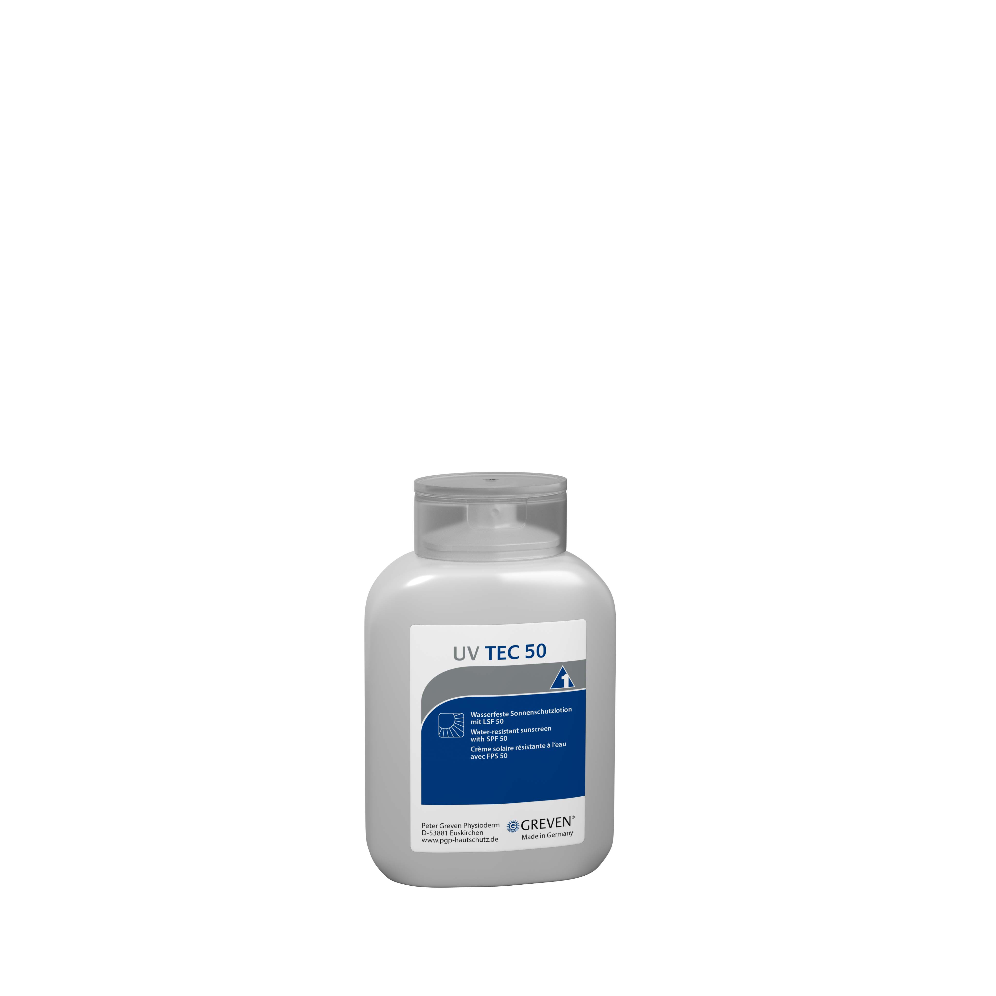 Greven Hautschutz UV TEC 50 PLUS unparfümiert