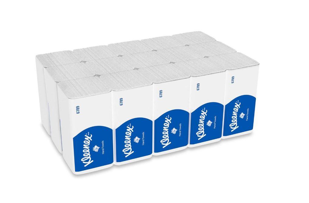 Kleenex Papierhandtücher mit Interfold-Faltung 6789