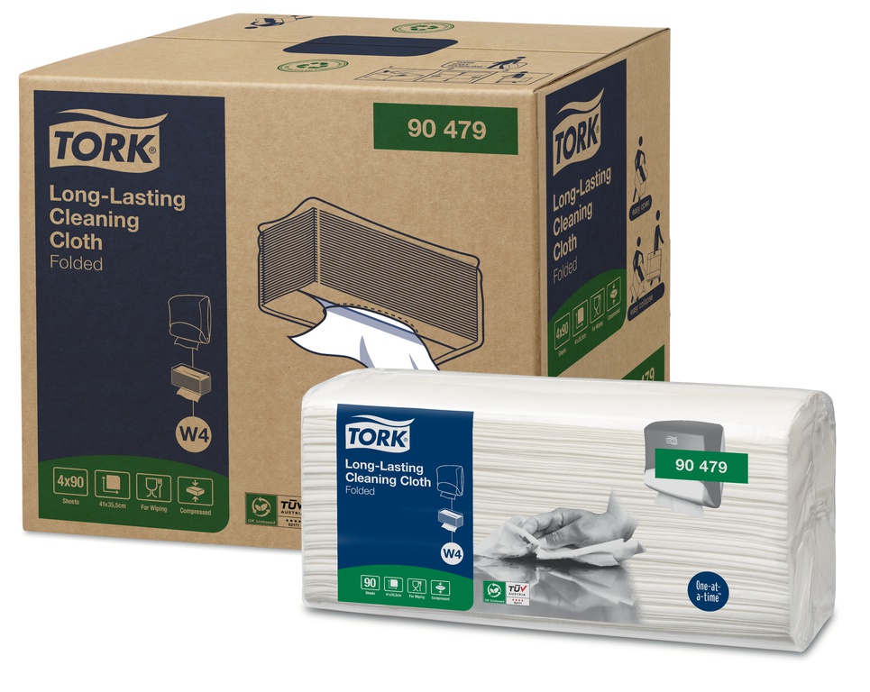Tork Reinigungstuch W4 Einzeltuch langlebig, weiss