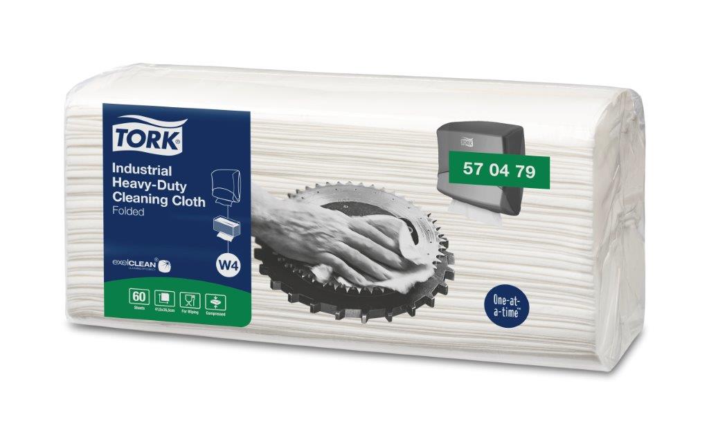Tork Reinigungstuch W4 Premium Extra Stark Industrie Top-Pak weiss