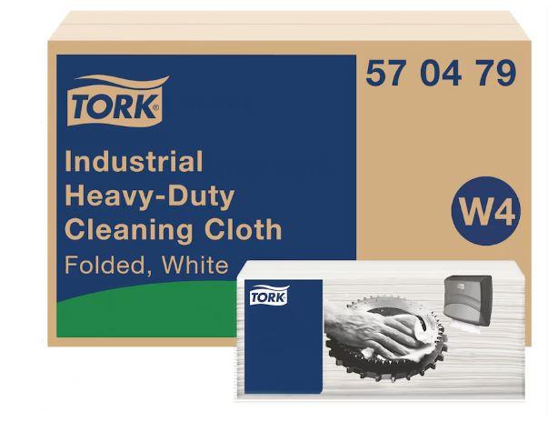 Tork Reinigungstuch W4 Premium Extra Stark Industrie Top-Pak weiss