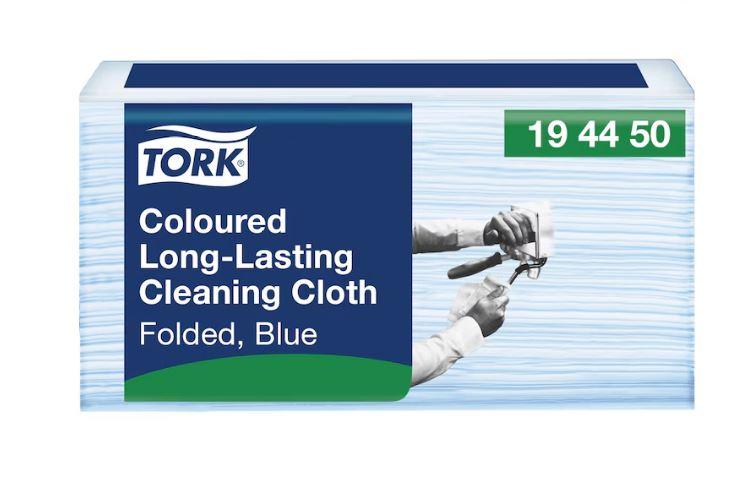 Tork Reinigungstuch W8 Performance Small Pack Einzeltücher langlebig blau