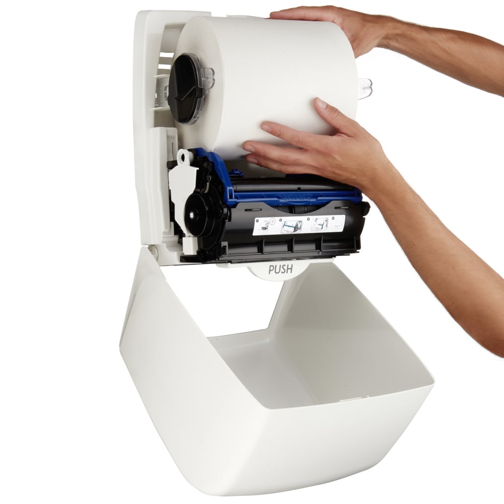 Rollenhandtuchspender KCP AQUARIUS weiss (MTO)