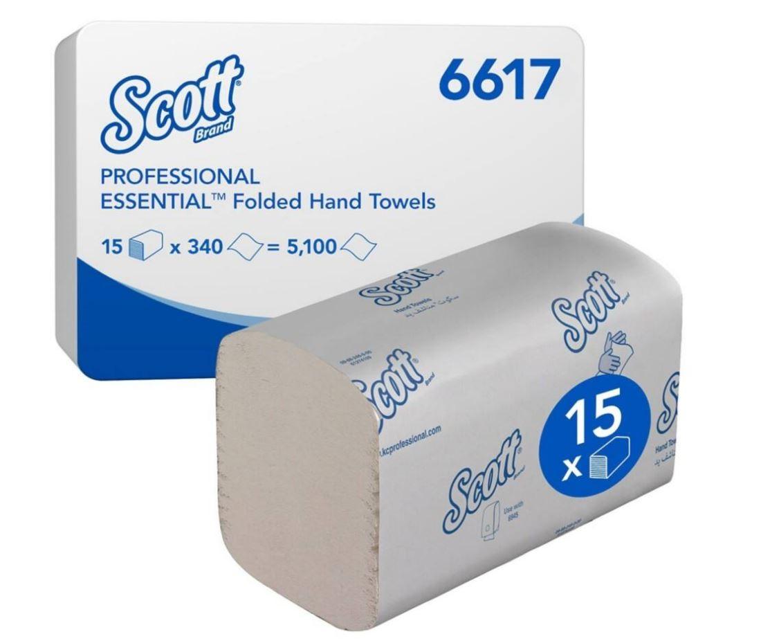 Scott 6617 Essential Interfold Handtücher