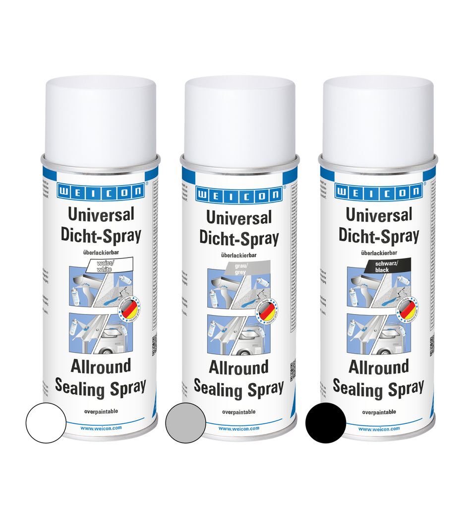 WEICON Universal Dicht-Spray schwarz