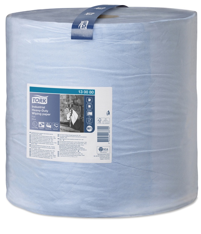 Tork Wischtuch W1 Riesenrolle Mehrzweck Extra Stark Industrie blau