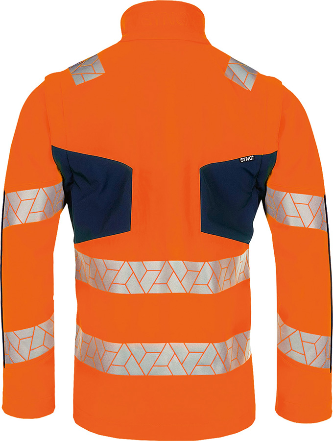 Warnschutz-Softshelljacke SYNQ LEDSTART