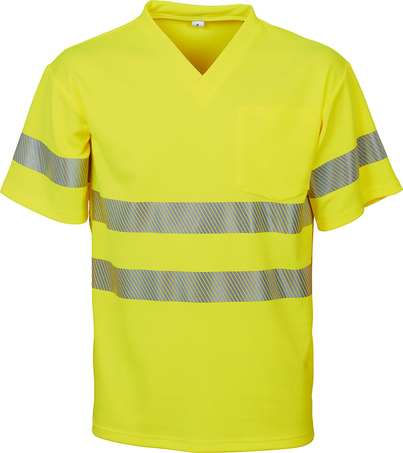 Warnschutz-T-Shirt BIOACTIVE REFLEX, leuchtgelb