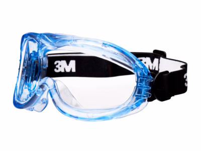 3M Vollsichtbrille blau/transparent
